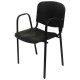 SILLA TIPO VISITA EDAR VN013 COLOR NEGRO