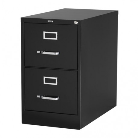 ARCHIVERO VERTICAL DE 2 GAVETAS HIRSH 14526 COLOR NEGRO