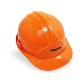 Lm-casco de seguridad naranja santul