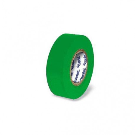 CINTA DE AISLAR SANTUL COLOR VERDE DE 9 METROS DE LARGO 1 PIEZA