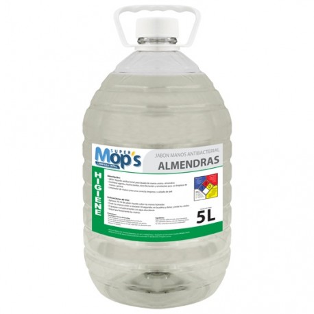 JABON LIQUIDO PARA MANOS MOP´S 5 LT ALMENDRAS