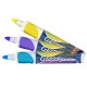 MARCADOR PARA VIDRIO AZOR AQUARELO GLASS JUNIOR AMARILLO,VIOLETA Y AZUL 3 PIEZA