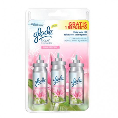 AROMATIZANTE REPUESTO GLADE FLORAL 9 GR