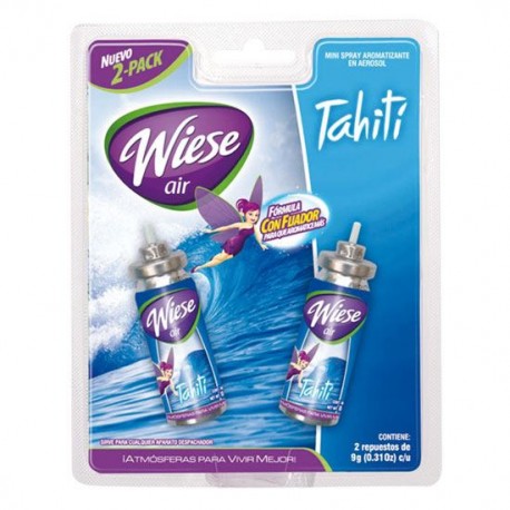 AROMATIZANTE AEROSOL BREEZE MATIC WIESE TAHITI 9 GR