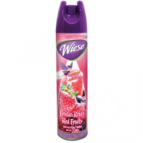 AROMATIZANTE AEROSOL WIESE FRUTAS ROJAS 323 GR