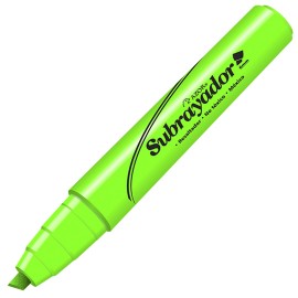 MARCATEXTOS RESALTADOR AZOR SUBRAYADOR 2450VE COLOR VERDE FLUORESCENTE 1 PIEZA
