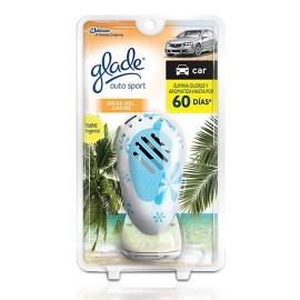 AROMATIZANTE PARA AUTOMOVIL GLADE BRISA DEL CARIBE 7 ML