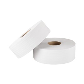 PAPEL HIGIENICO BOBINA TORK SR HOJA DOBLE DE 400 M X 9 CM 6 PZAS