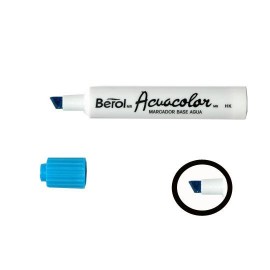 MARCADOR BASE AGUA BEROL ACUACOLOR 119037 COLOR AZUL CIELO 1 PIEZA