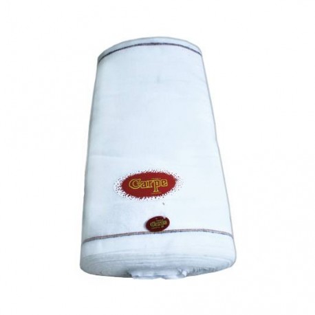 FRANELA CARPE COLOR BLANCA DE 50 CM X 25 M 1 PZA