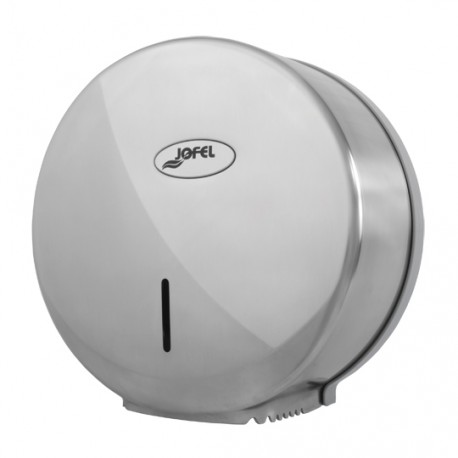 DESPACHADOR DE PAPEL HIGIENICO MINI JOFEL MEDIDAS 27.8 X 27.5 X 13.5 CM METALIZADO 1 PZA