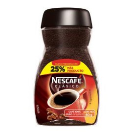 Nescafe clasico soluble 60gr