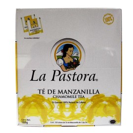 TE DE MANZANILLA LA PASTORA NUMERO DE SOBRES POR CAJA 150