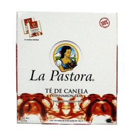 TE DE CANELA LA PASTORA NUMERO DE SOBRES POR CAJA 150