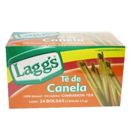 TE DE CANELA LAGG´S NUMERO DE SOBRES POR CAJA 24