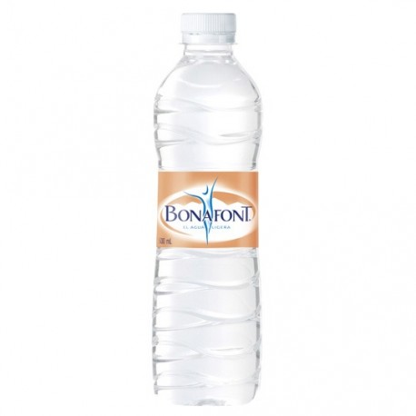 AGUA EMBOTELLADA BONAFONT DE 600 ML SABOR NATURAL PAQUETE CON 12 PIEZAS