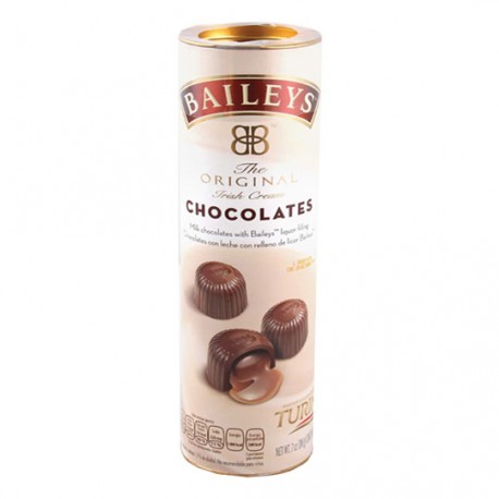 TUBO CHOCOLATE ENVINADO TURIN BAILEYS 200 GR