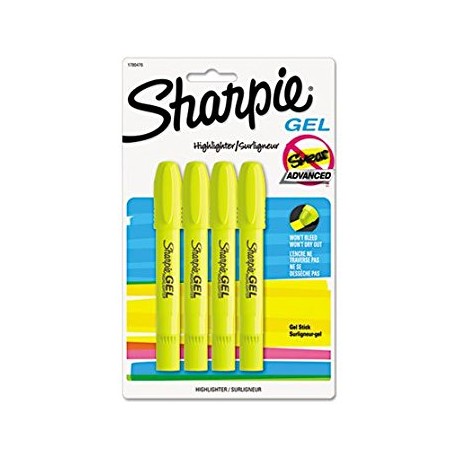 Resaltador sharpie gel highlighter